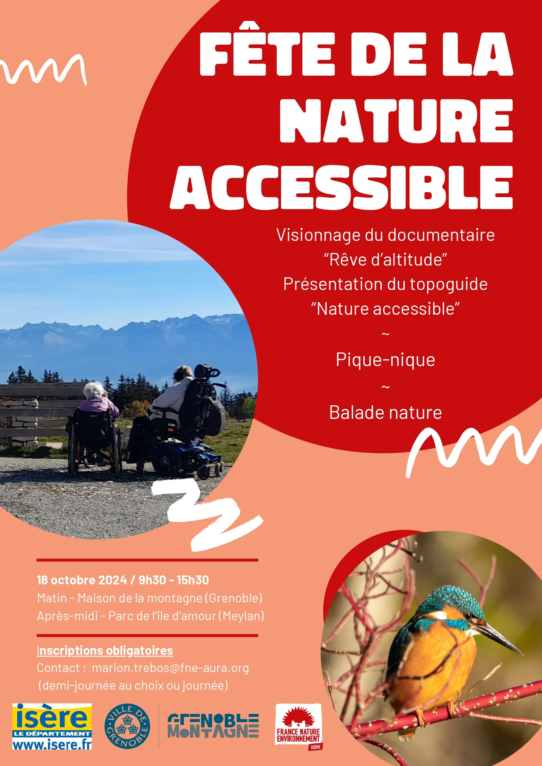 Affiche A3 - 2024 Fête nature accessible