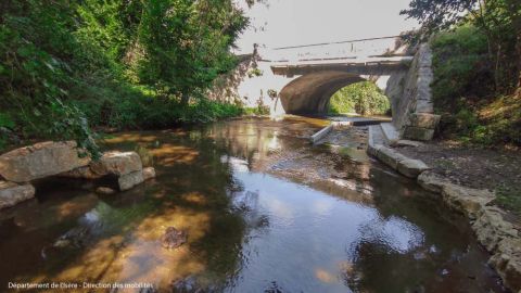 Suppression du Seuil au pont du Gaz